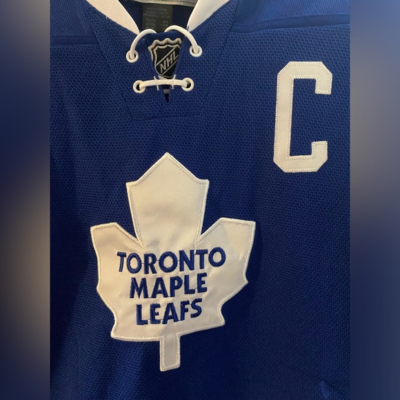 Maple Leafs Phaneuf #3 Reebok Jersey Youth S/M - Picture 2 of 9